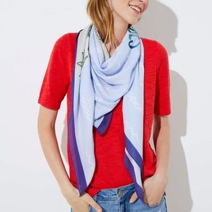 LOFT Palm Vibes Scarf - NWOT